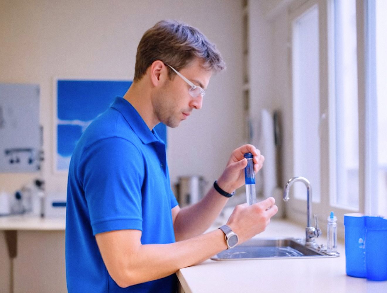 The process of testing your water