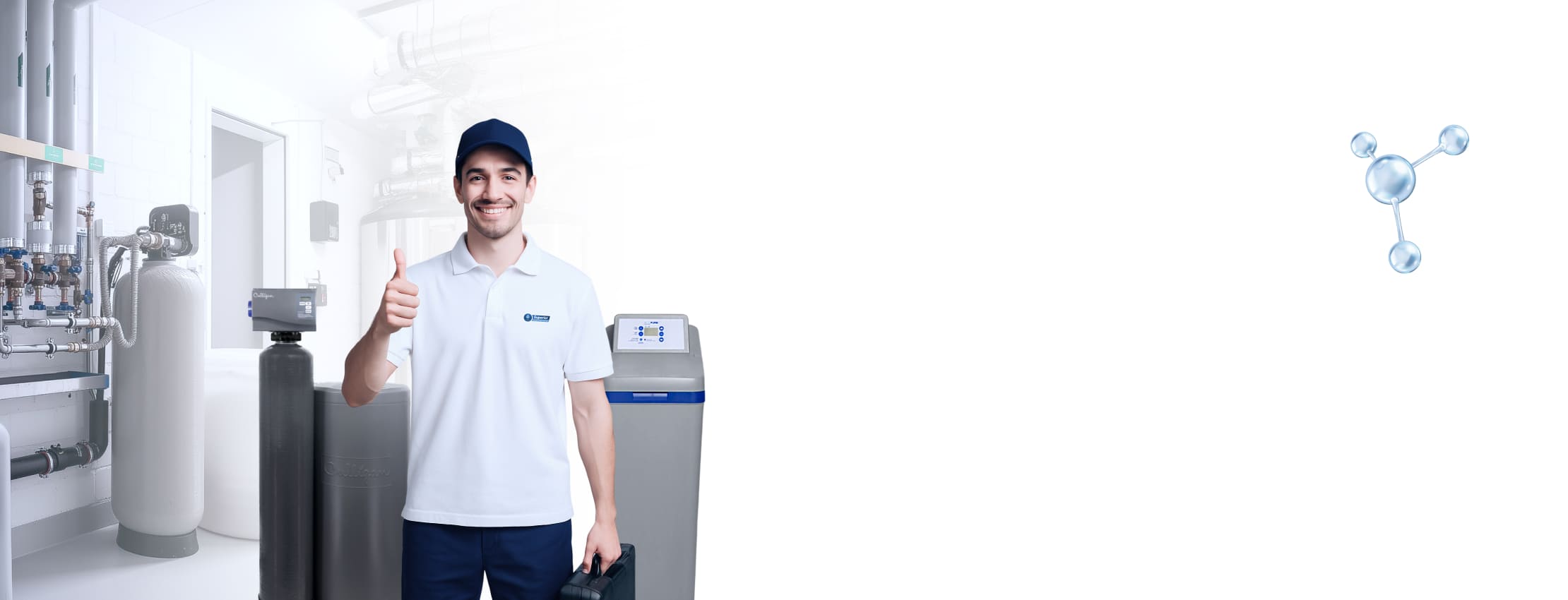 Contact us to receive your water test results