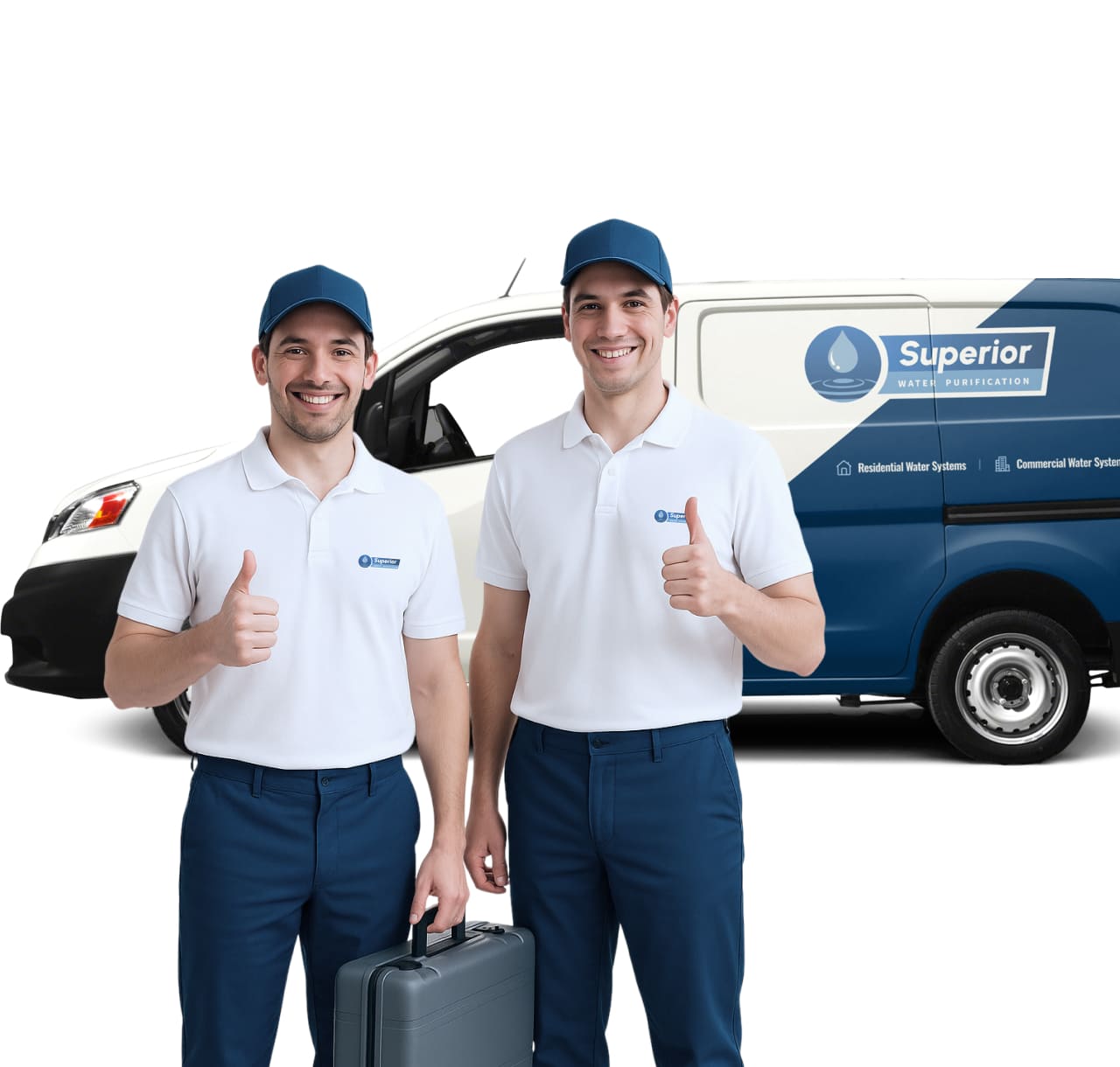 Our water treatment technicians